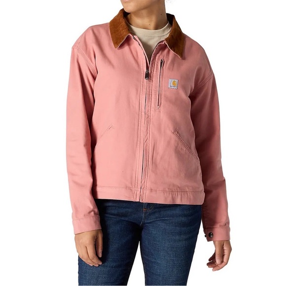 Carhartt Women’s Rugged Flex Loose Fit Canvas Detroit Jacket (Brand New) - Picture 3 of 10